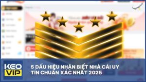 5 Dấu Hiệu Nhận Biết Nhà Cái Uy Tín Chuẩn Xác Nhất 2025