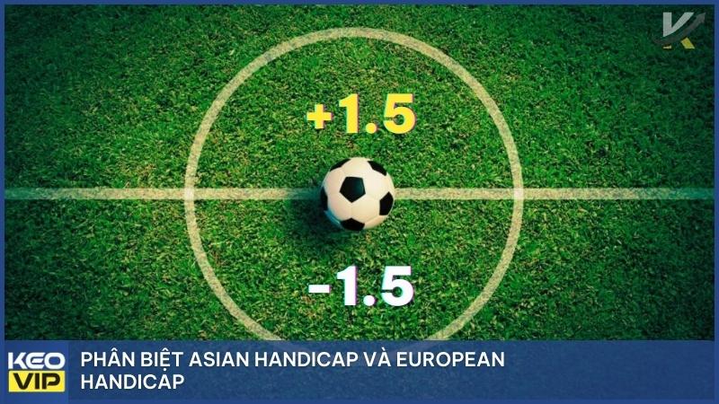 Phân biệt Asian vs European bởi đặc trưng kịch bản "Hòa" của kèo Handicap - Kèo châu Á
