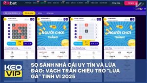 So sánh nhà cái uy tín và nhà cái lừa đảo