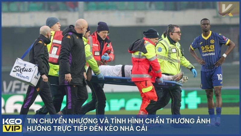 Tin chuyển nhượng và tình hình chấn thương ảnh hưởng trực tiếp đến kèo nhà cái
